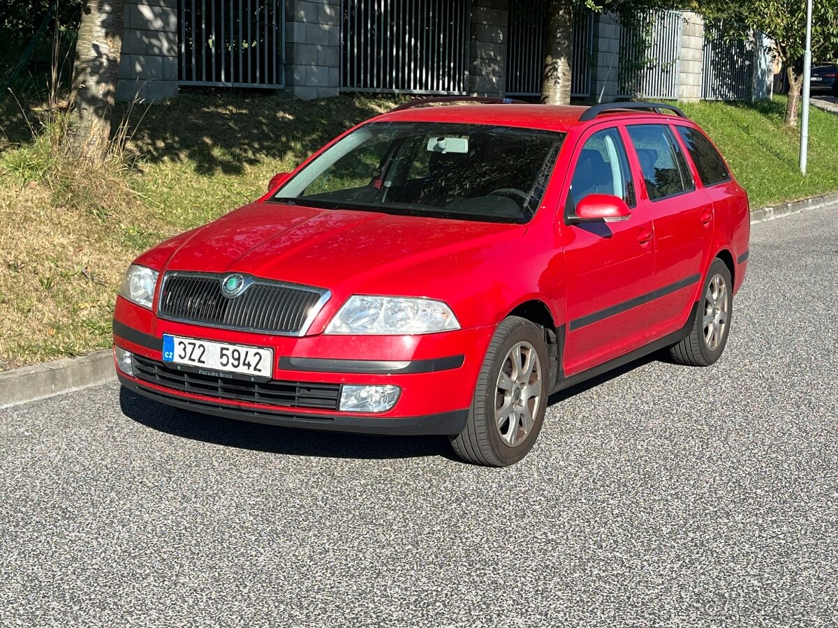 Octavia II combi 2007 2,0 tdi 103 kw původ CZ