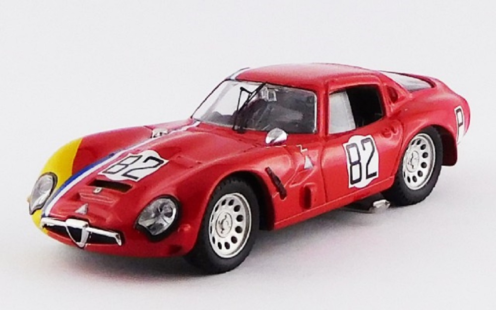 Model 1:18 Rarita Alfa Romeo Giulia TZ2 od Tecno model