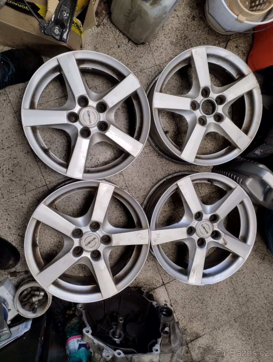 Prodám ALU kola enzo 6,5Jx16, 5x112 ET45