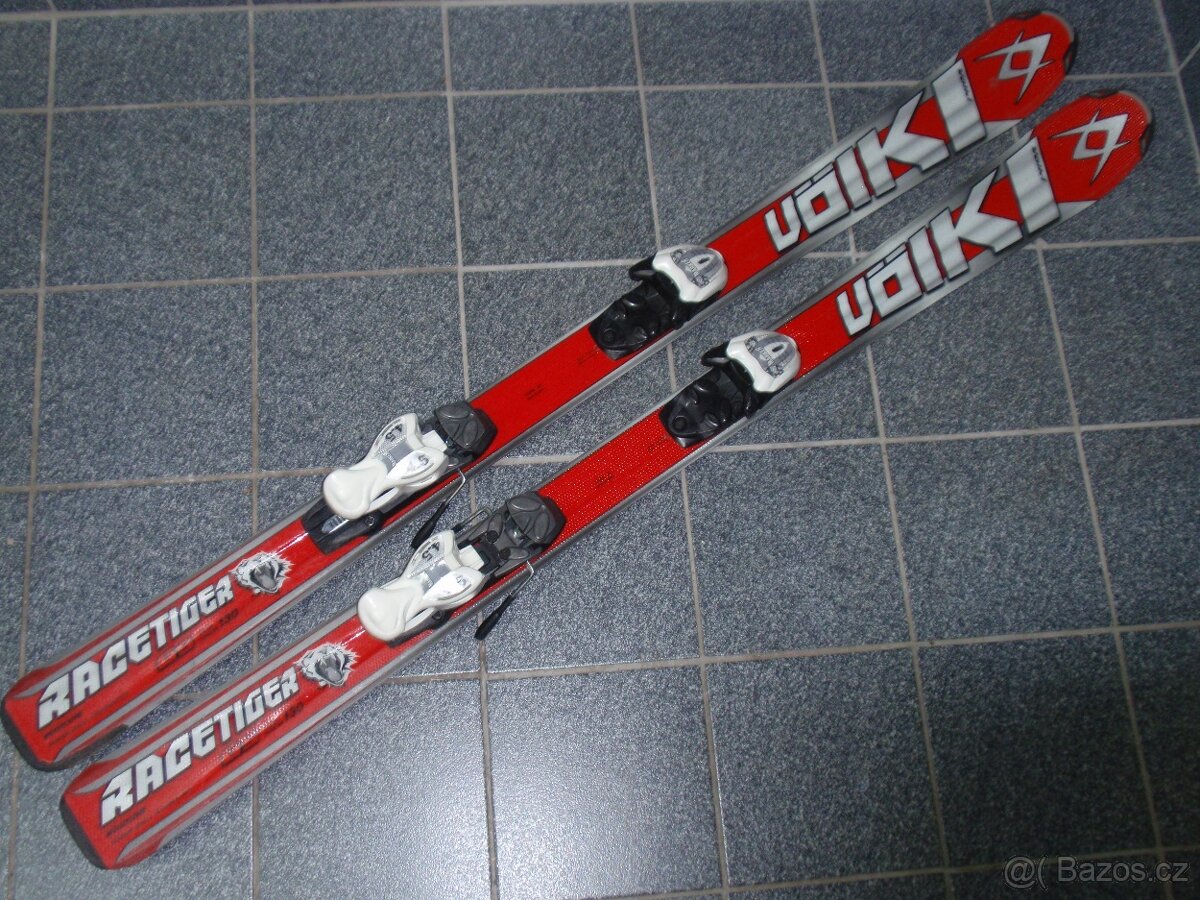 NASERVISOVANÉ LYŽE CARVY 130 CM VÖLKL RACETIGER GS