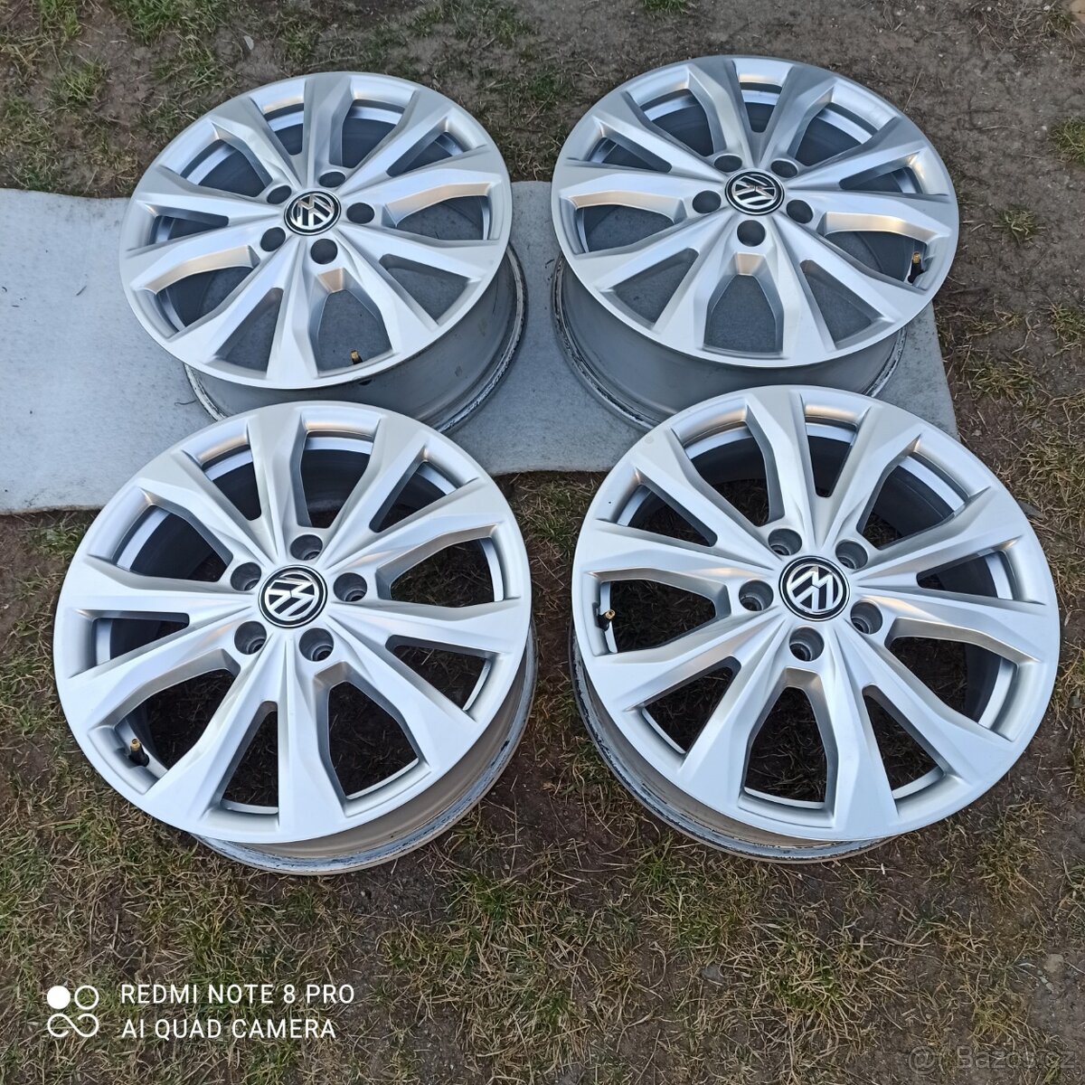 Orig.alu disky VW CADDY 5,,,17"