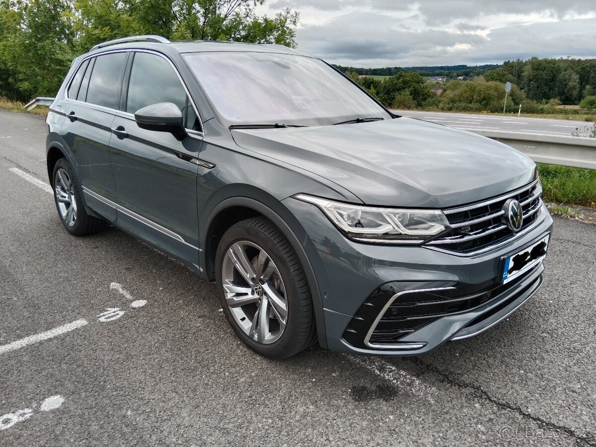 TIGUAN 2.0TSI-140kW R-LINE-4X4-DSG-TAŽNÉ-ČR-1.MAJITEL