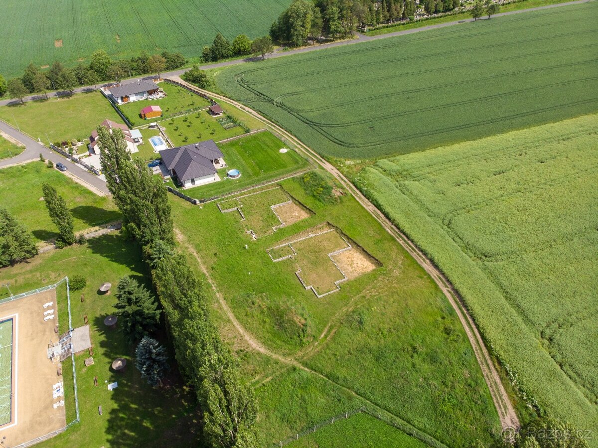 Prodej dvou pozemků 873m2 Podbořany