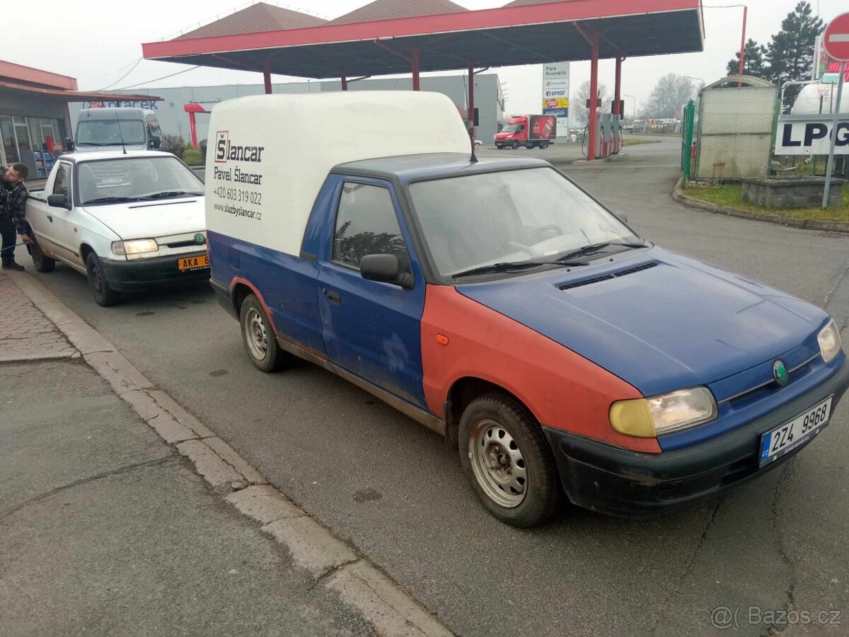 škoda felicie pick up 1.3 50kw (DÍLY )