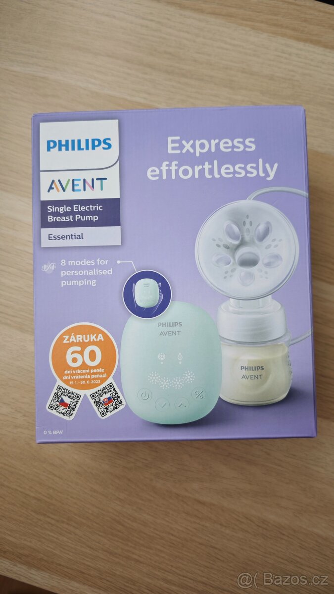 Odsávačka mateřského mléka elektrická Philips Avent