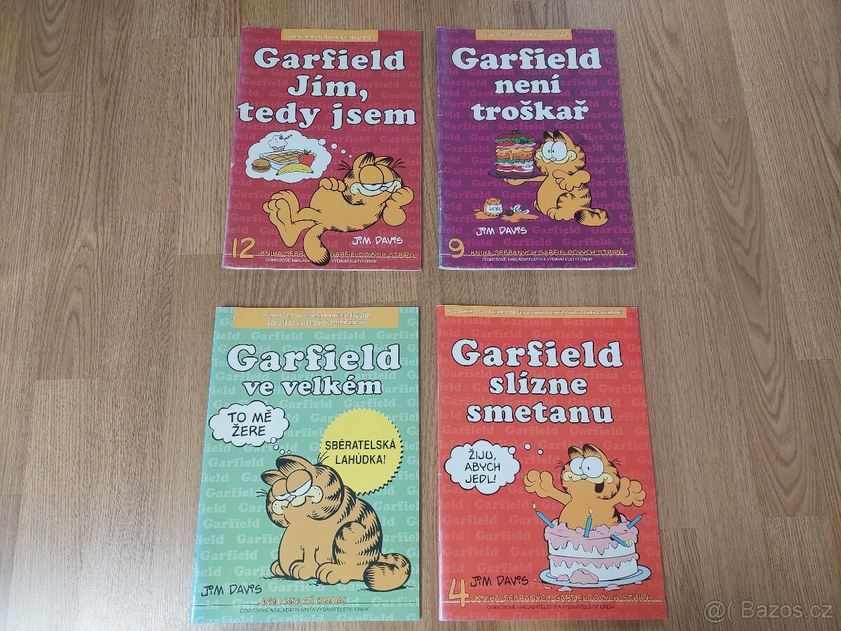 Garfield komiks knihy časopisy