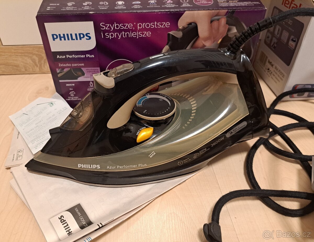 Prodám žehličku Philips Azur Performer Plus 2 600 W