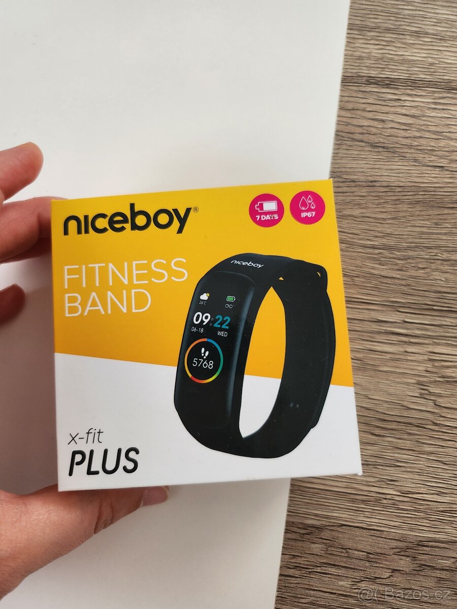 Náramek Fitness band Niceboy x-fit plus