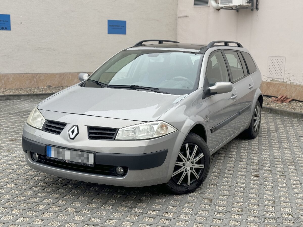 Renault Megane 2 1.6 16V, 83kW, najeto 159tis.km