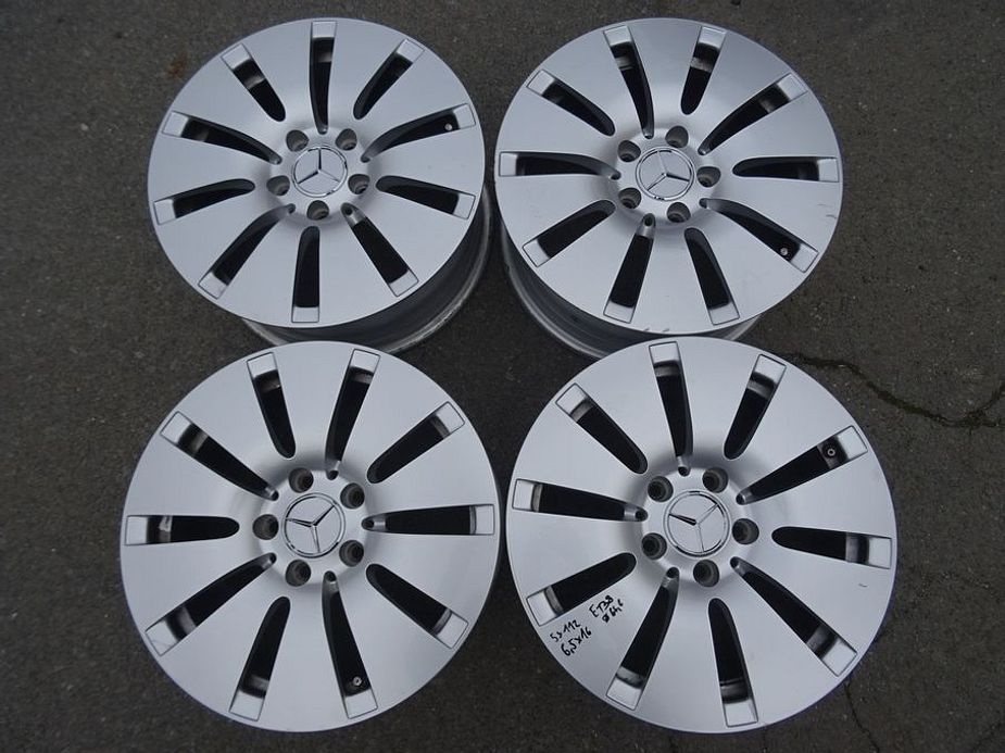 Alu disky origo Mercedes 16", 5x112, ET 38, šířka 6,5J