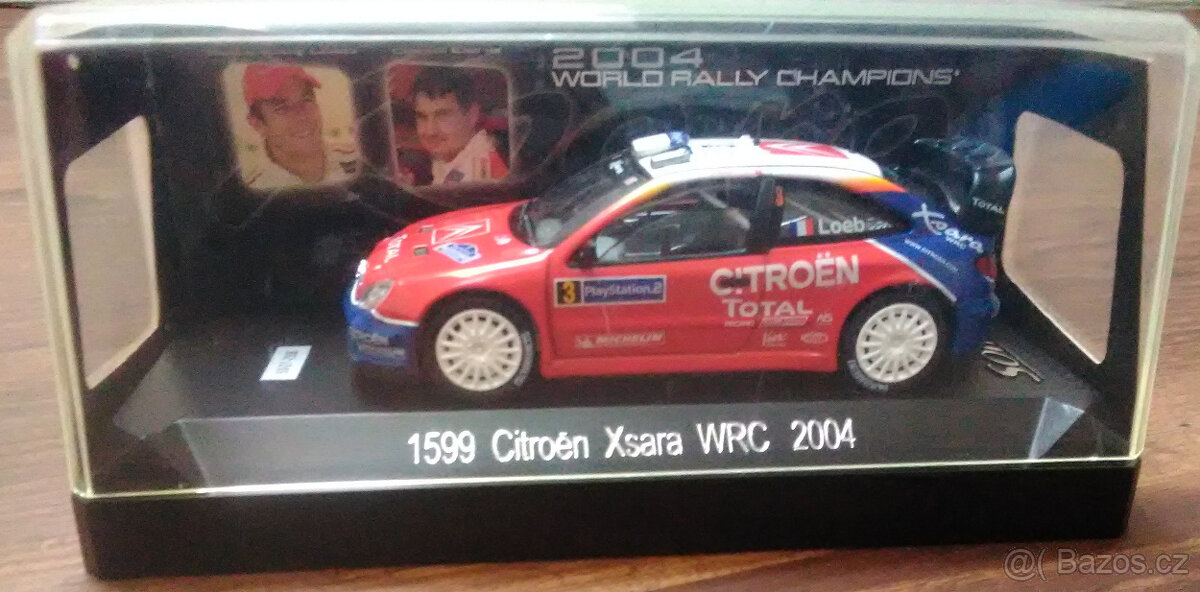 Model auta: CITROËN XSARA Tour de Corse 2004 - SOLIDO