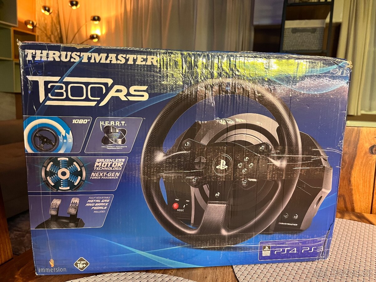 Thrustmaster sada volant + pedály PS3-PS4