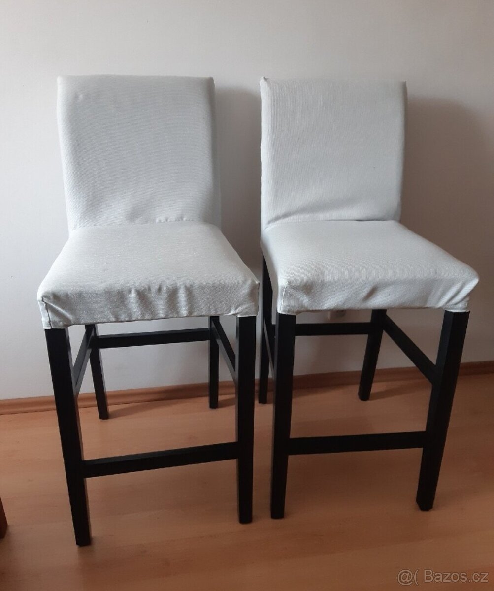 2x Barová židle Ikea Bergmund cena za obě