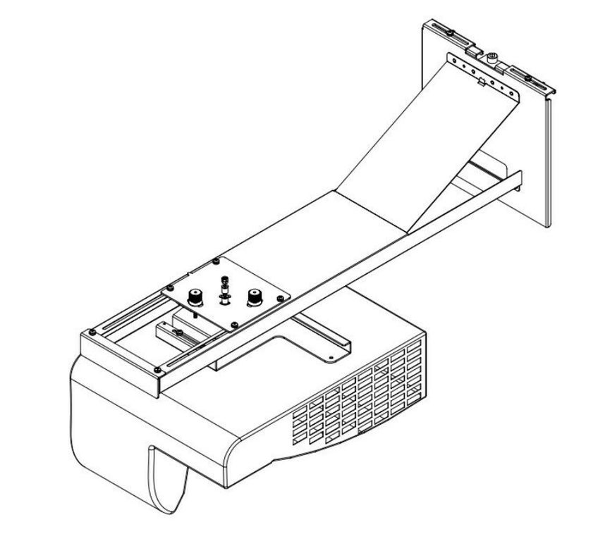 Nástěnný držák na dataprojektor Vivitek WM-3