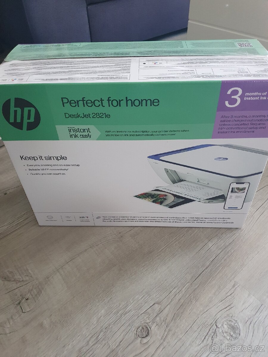 Nová Tiskárna HP DeskJet 2821e All-in-One