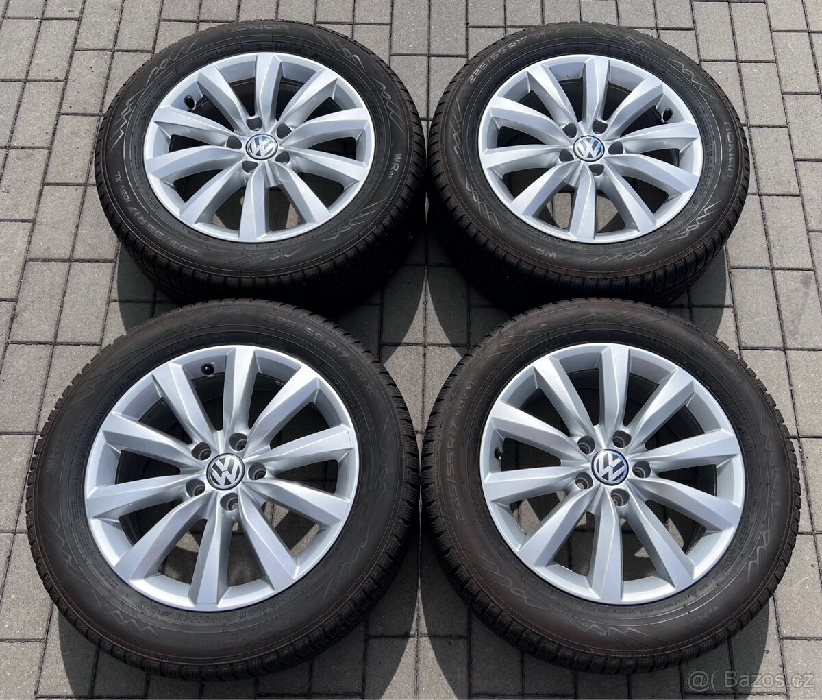 VW Tiguan - 17" New Orleans + zimní 235/55 R17 Nokian