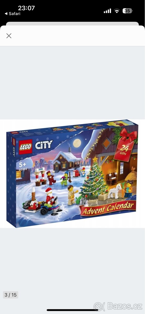 Lego adventní kalendař