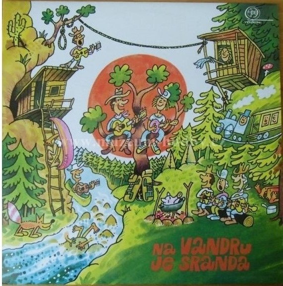 Štěchovický Trampgrass – Na vandru je sranda  (LP)