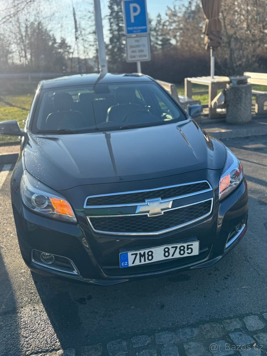 Chevrolet Malibu, 2013, původ ČR, servisní kniha