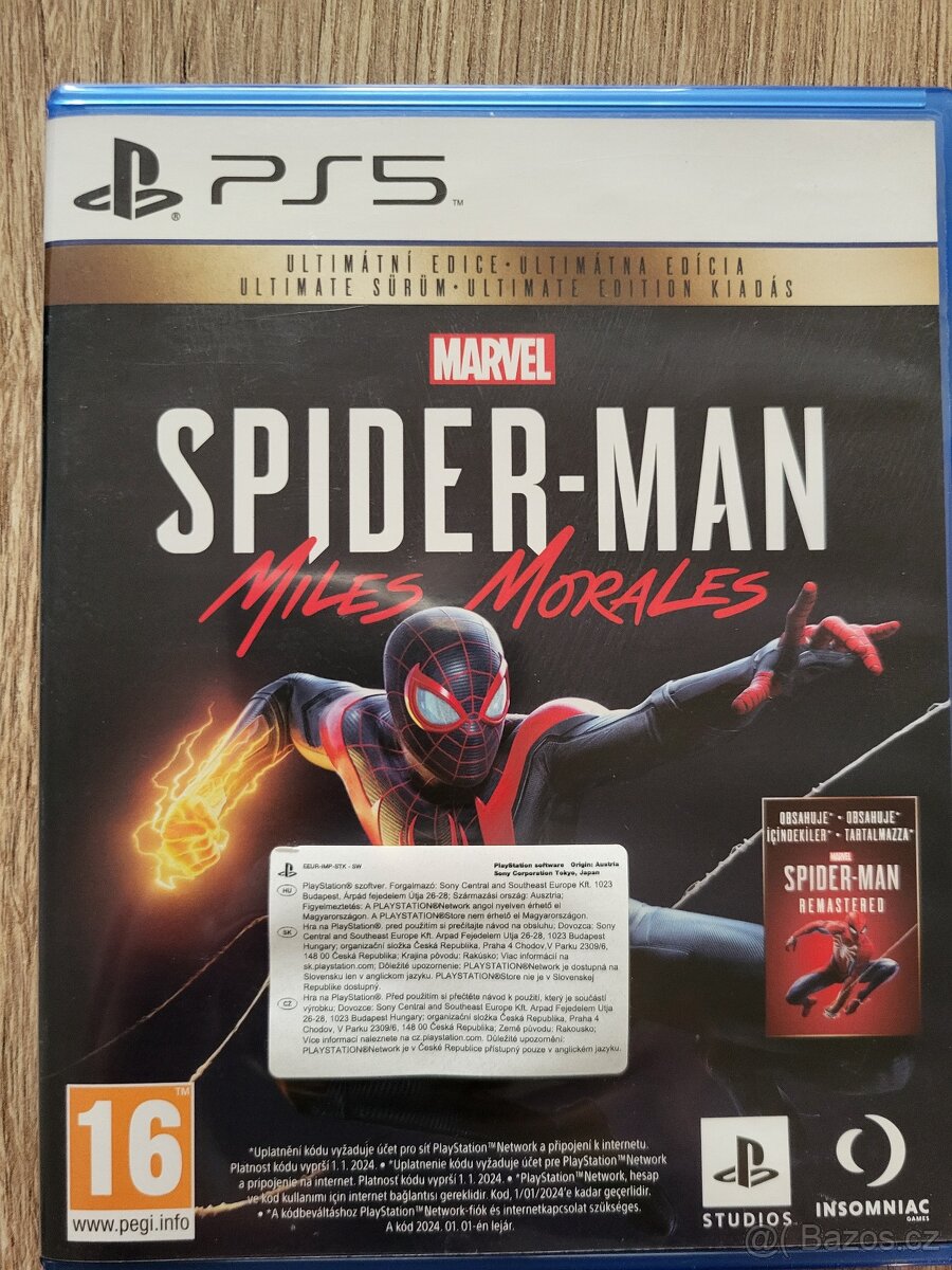 Playstation 5 + Spiderman Miles Moralles Ultimate