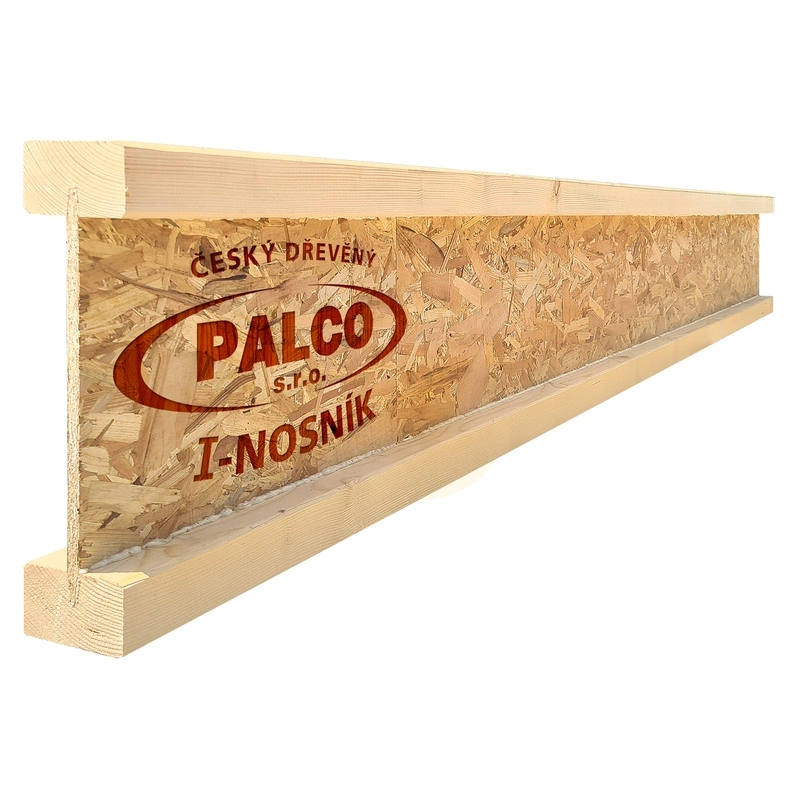 Dřevěné lepené I-nosníky Palco, podpěra stropu,