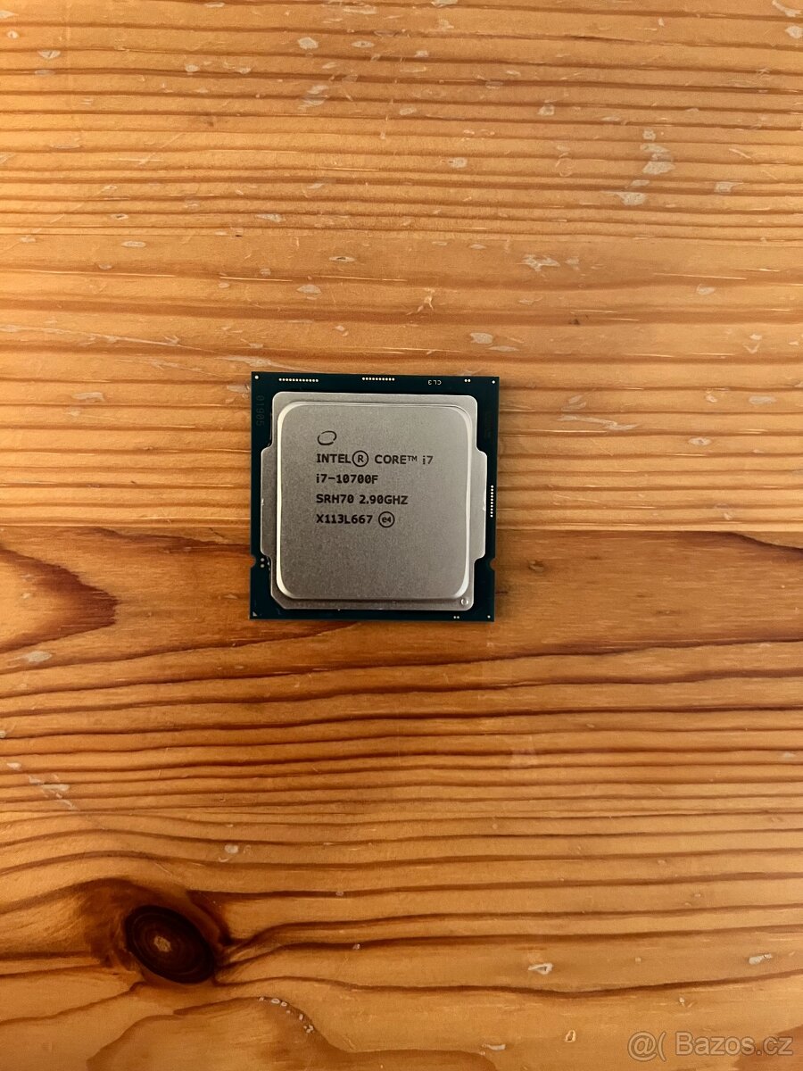Intel i7 10700F 8/16 jader 4,8GHz Socket1200 Funkční Záruka