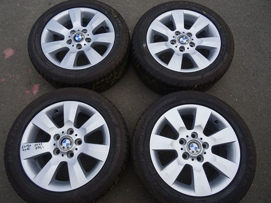 Alu disky origo BMW řady 3 16", 5x120,ET 47, letní sada