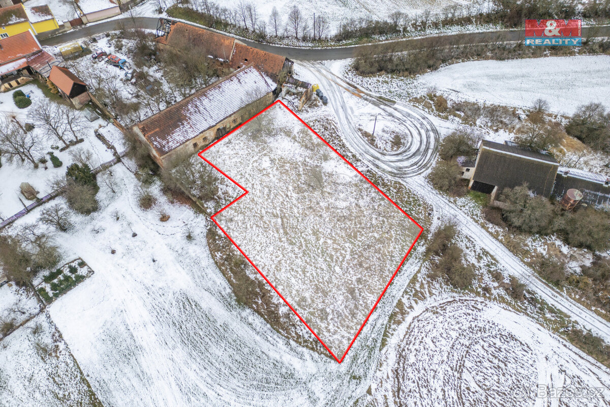 Prodej pozemku k bydlení, 1579 m², Malovice u Stříbra