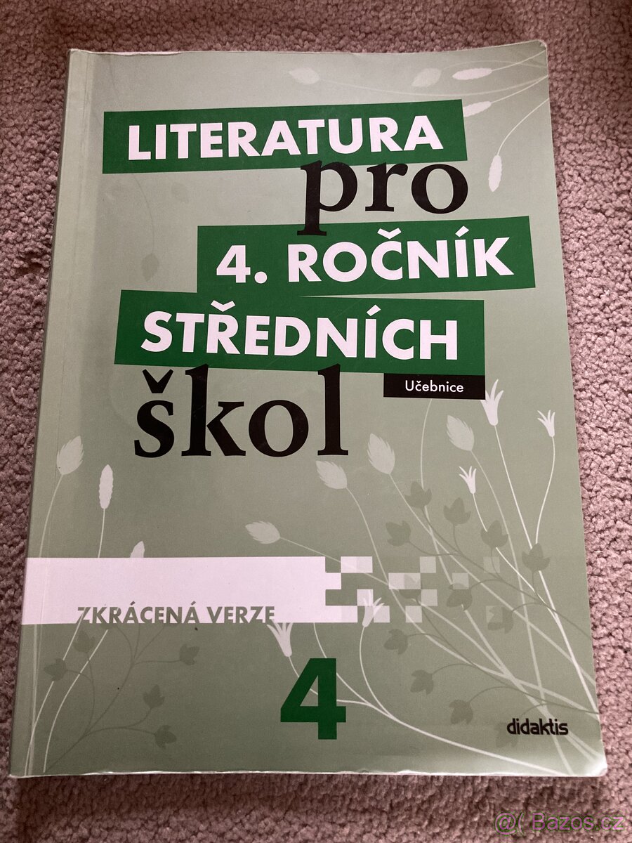 Učebnice a pracovní sešity literatury pro SŠ