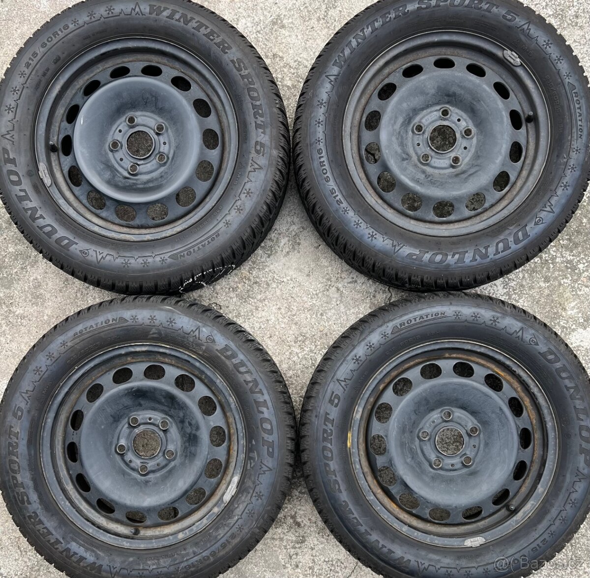 Zimní kola Škoda Karoq 215/60 R16 Dunlop 1518