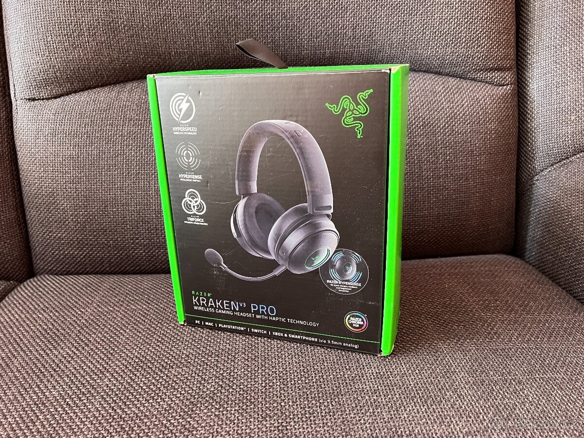 Herní sluchátka Razer Kraken V3 Pro