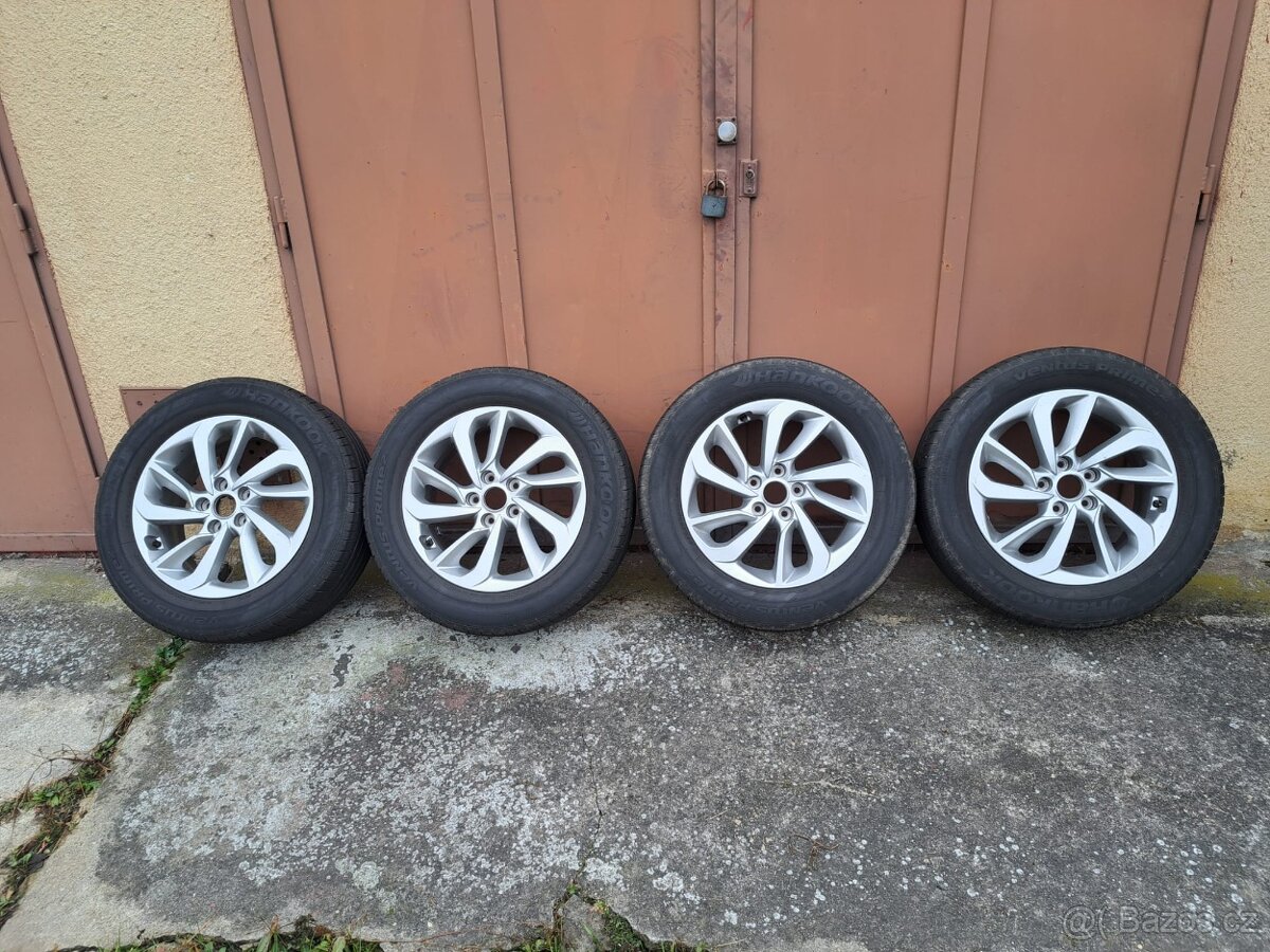 17" alu kola Hyundai včetně pbeu a TMPS