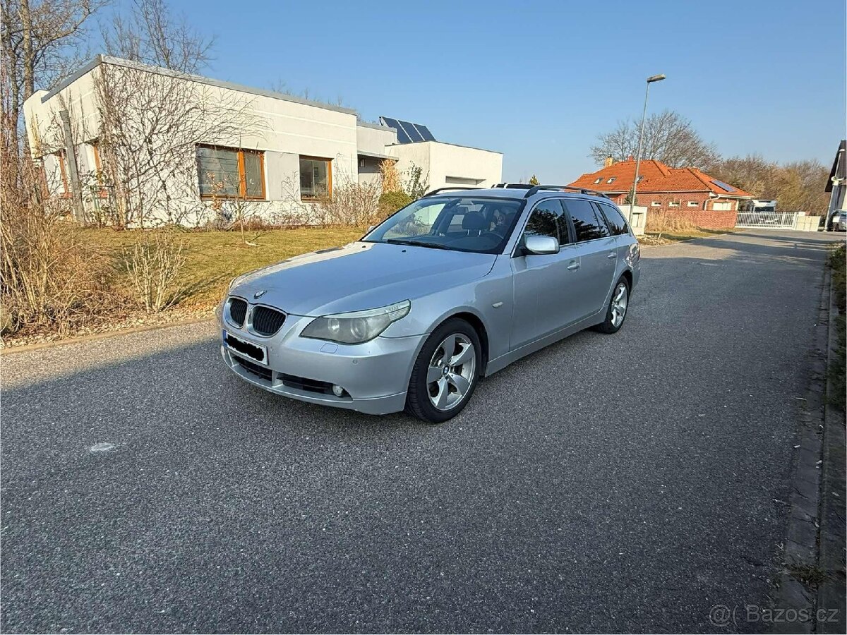 BMW E61 525d R.V 2006 manual m paket v top stavu