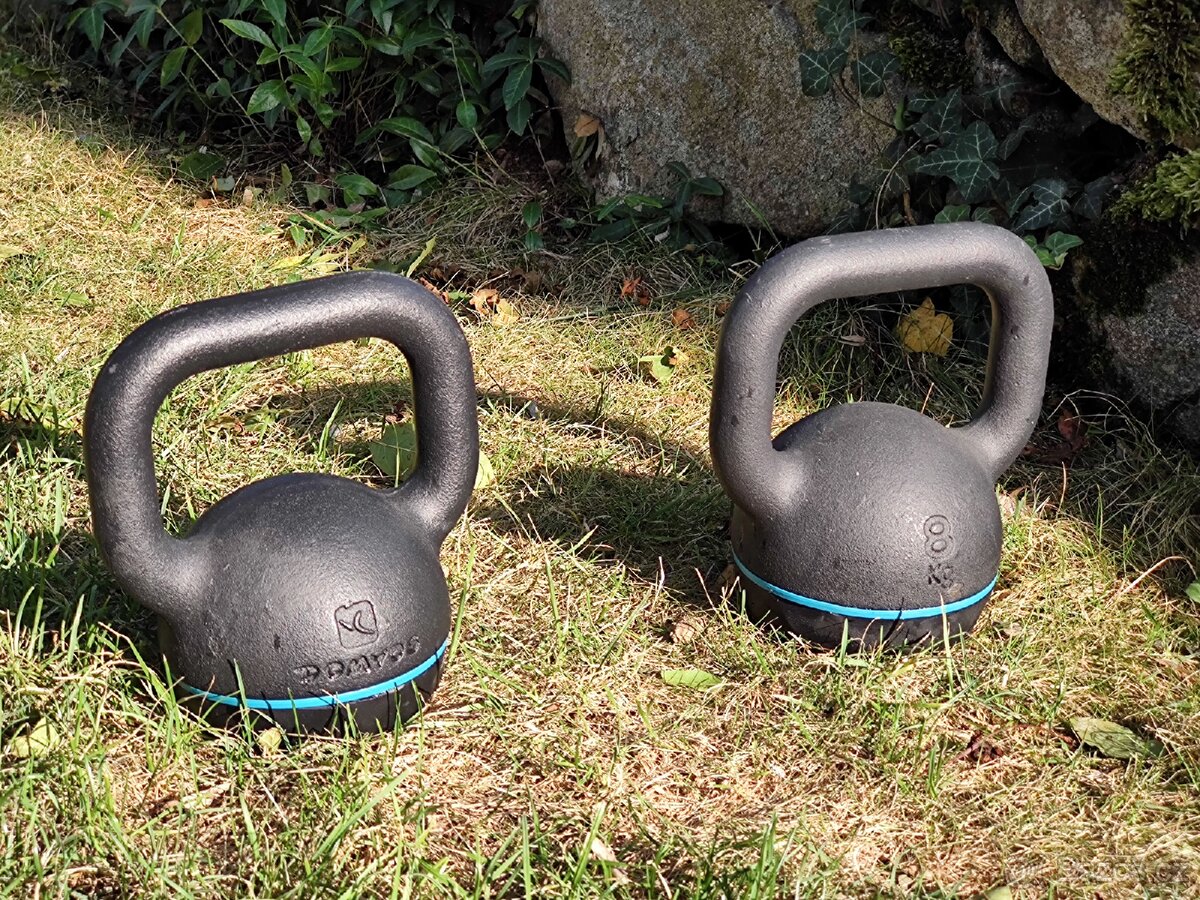 2x kettlebell 8kg