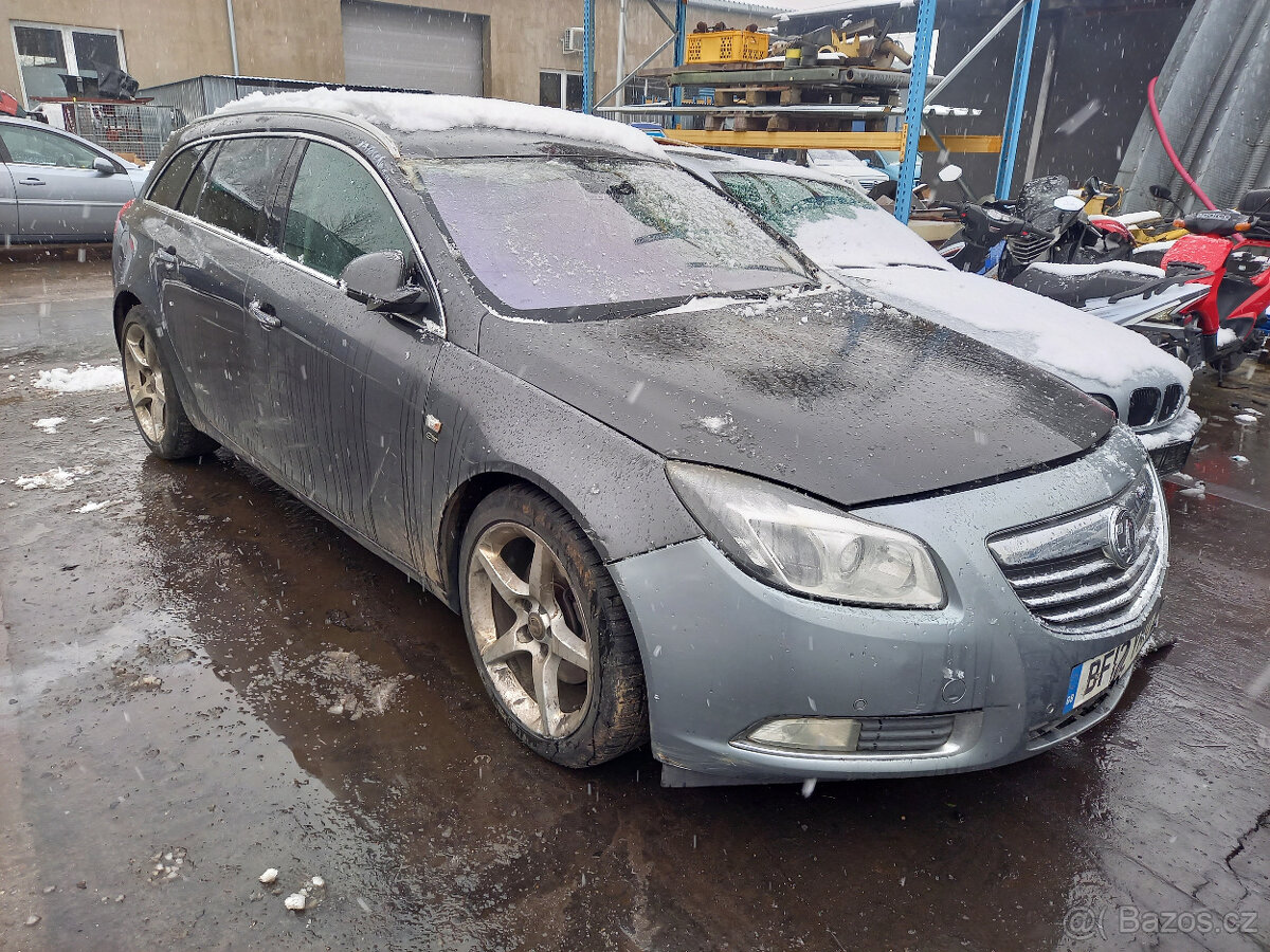 Opel Insignia 2.0 CDTI ( A20DTH ) 118kW r.2010 šedá