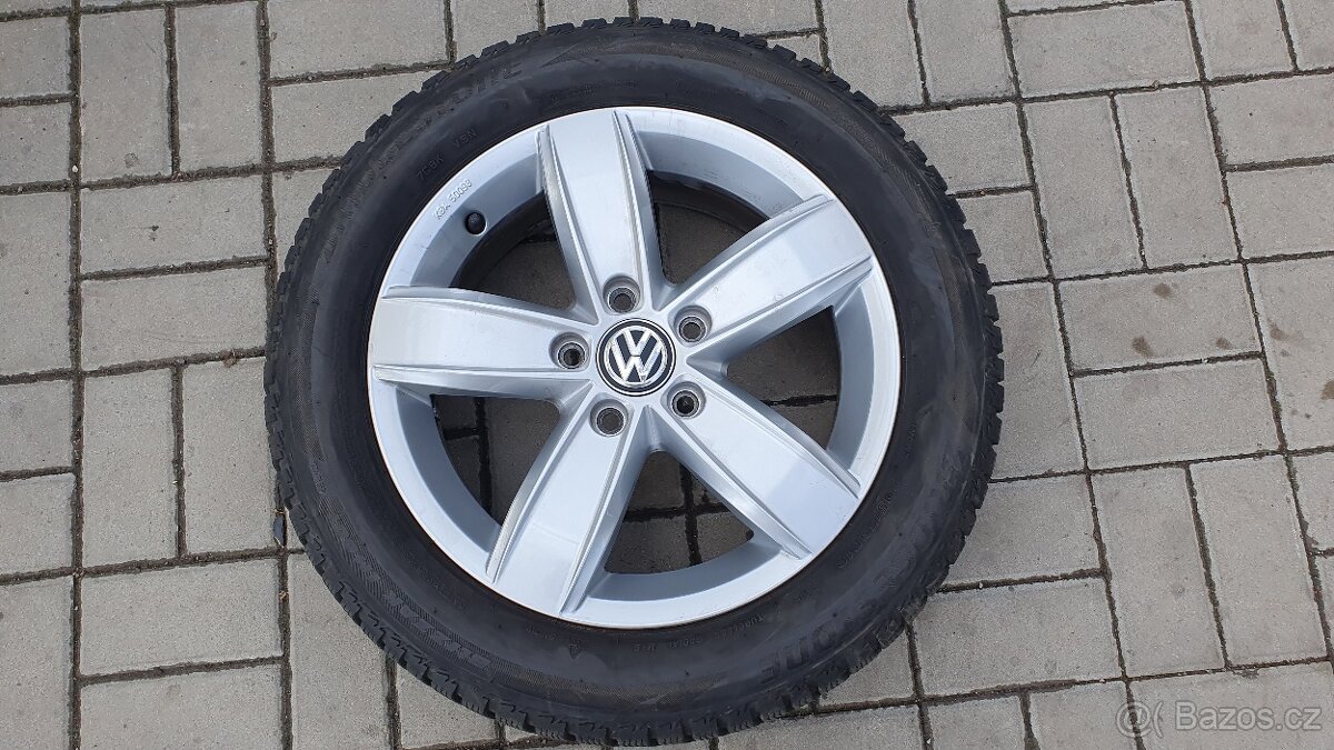 Zimní Sada Alu Kola 5x112 205/55 R16 Volkswagen Golf