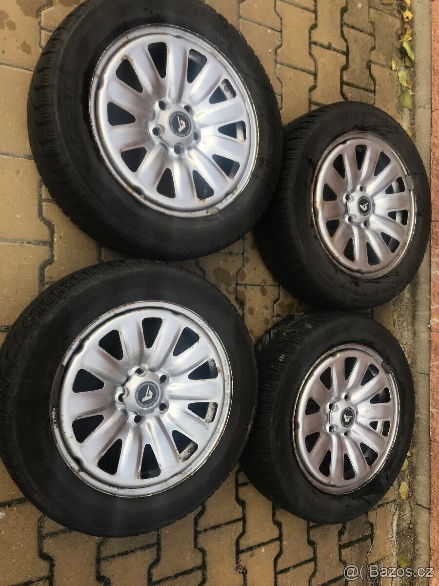 Disky 16” 5x112 a zimní pneu 205/55/R16