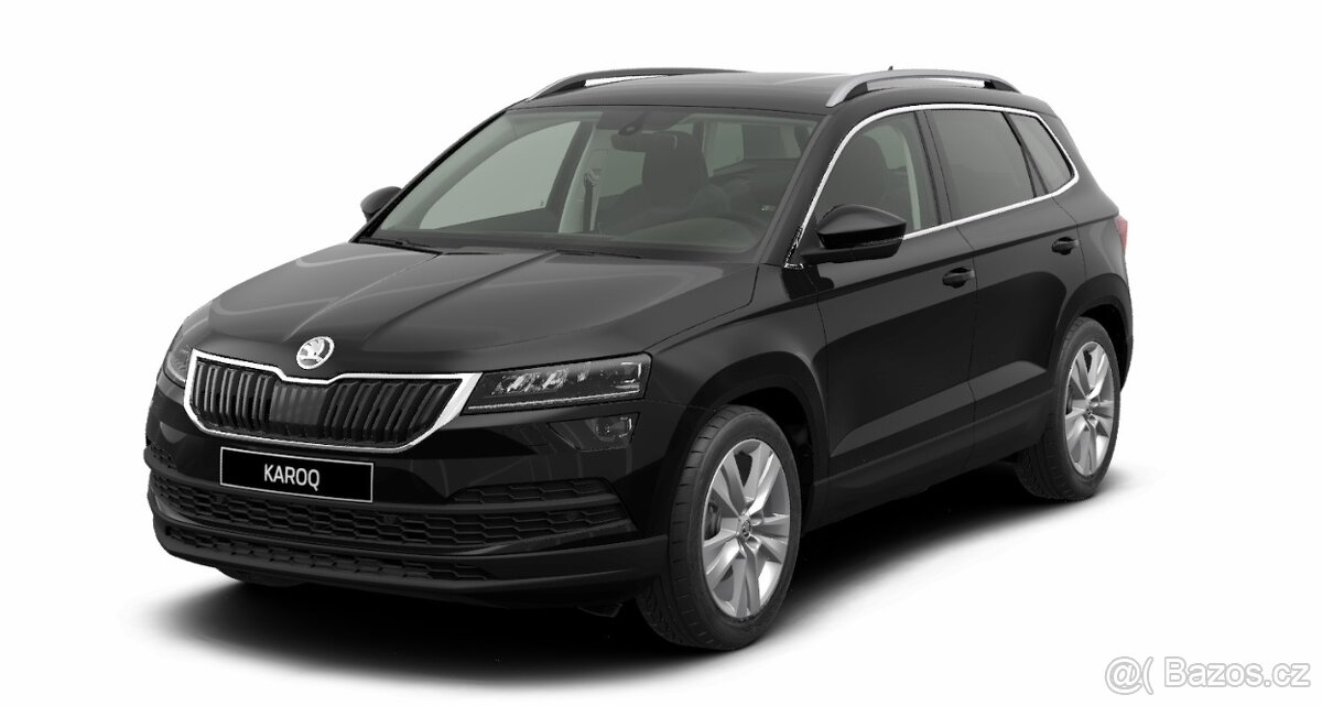 Škoda Karoq - kompletní přední část - černá metalíza