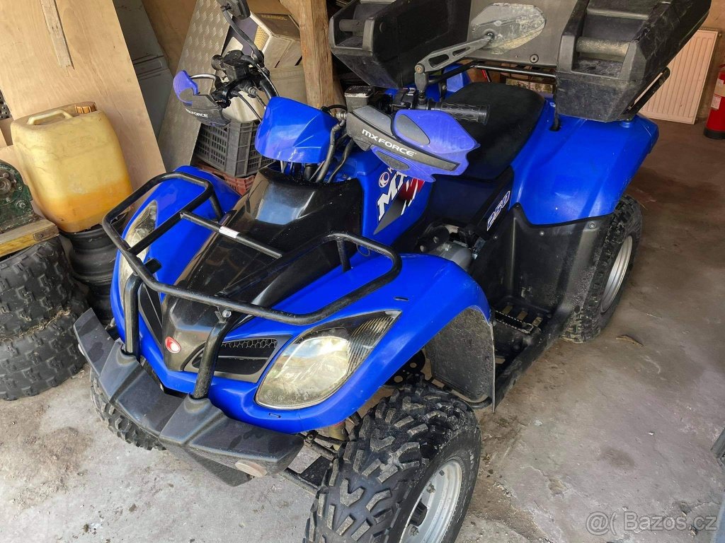 papiere na Kymco MXU 300 s ràmon