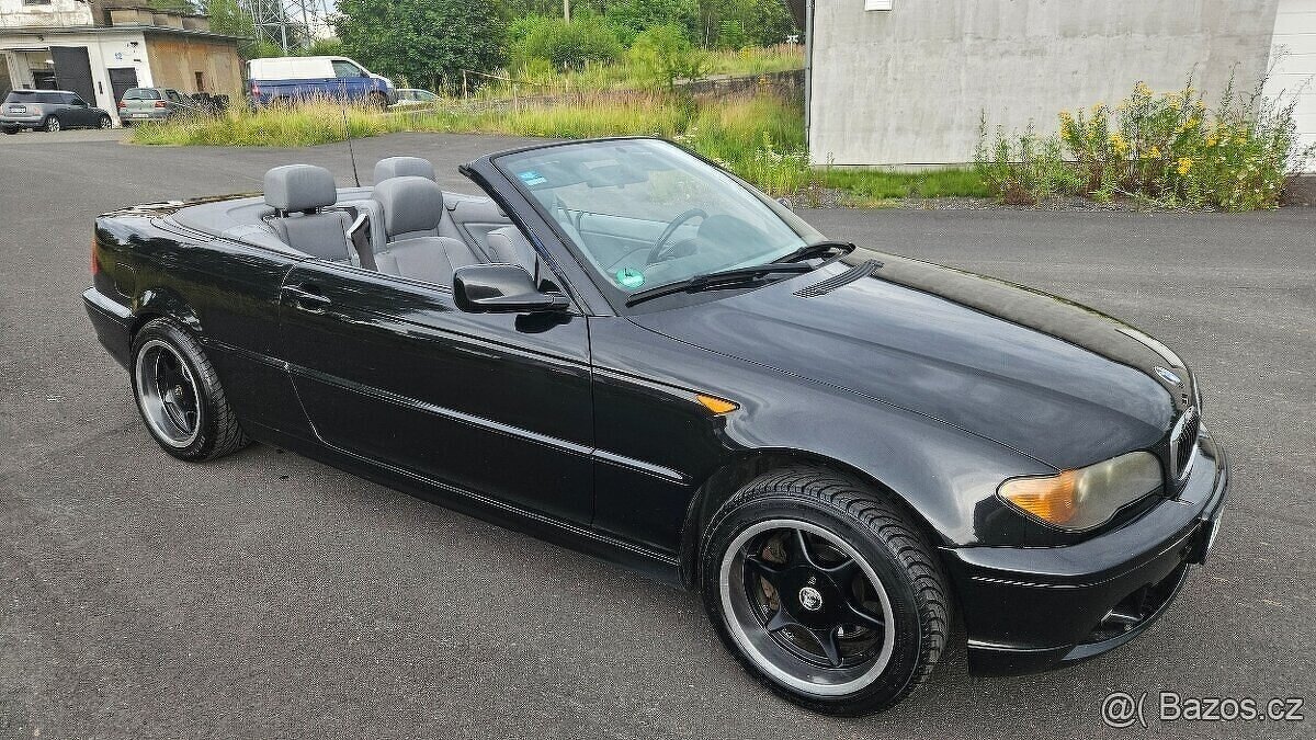 BMW E46 Cabrio 2.5i V6 141kw rok výroby 2004 nová STK.