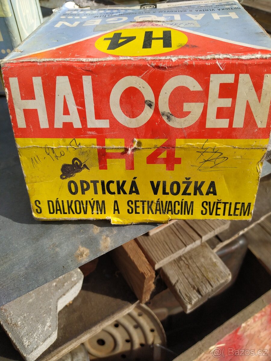 Optická vložka s dálkovým světlem H4