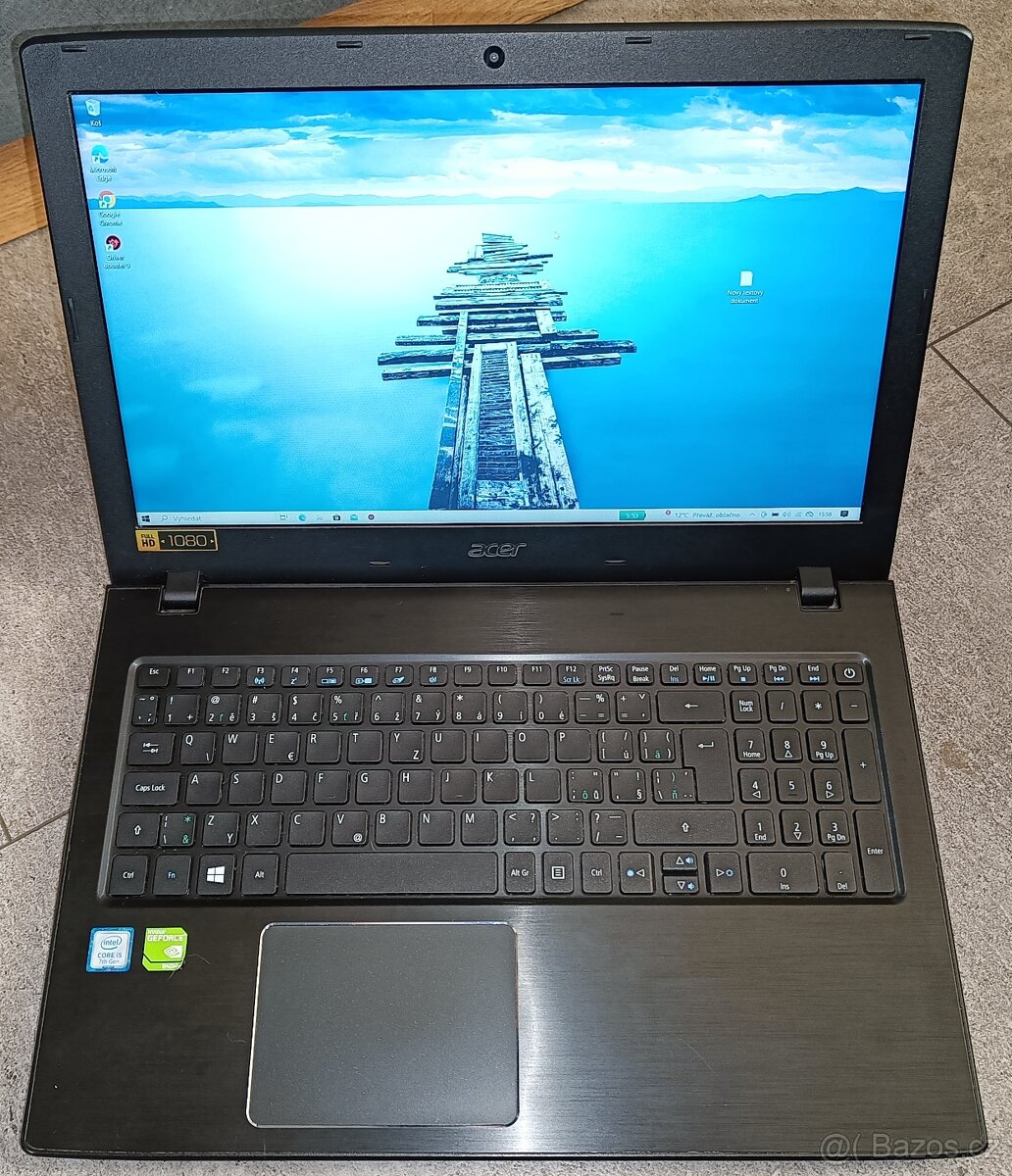 Acer Aspire E5-575,i5-7200U,WIN 10,SSD 128GB,RAM 8GB,15.4 pa