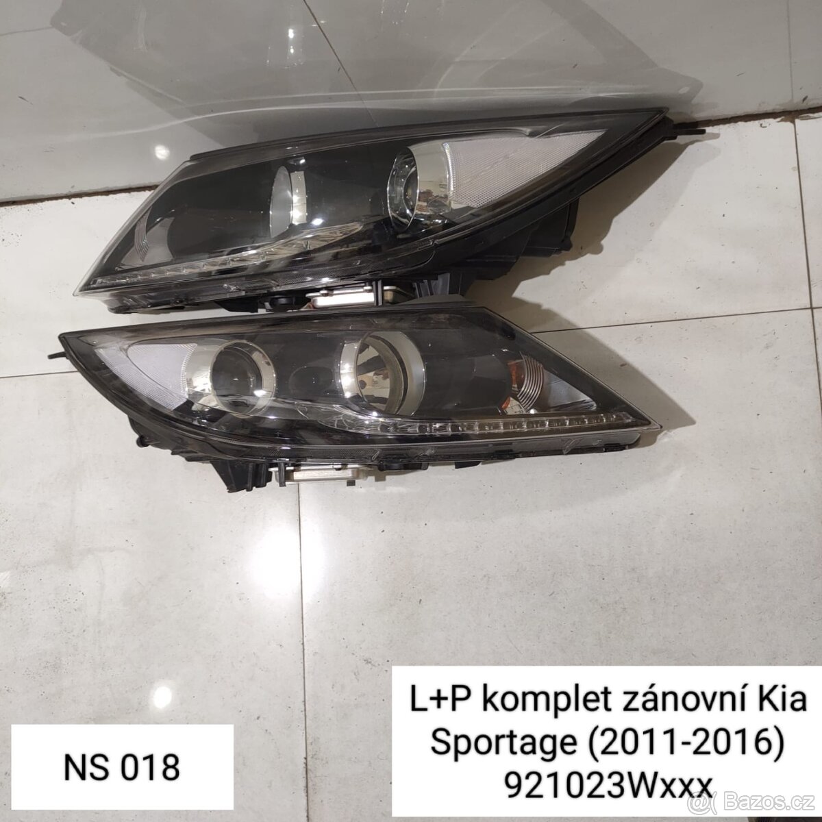 L+P ZÁNOVNÍ SVĚTLA PŘEDNÍ KIA SPORTAGE   originální  KOD: p9