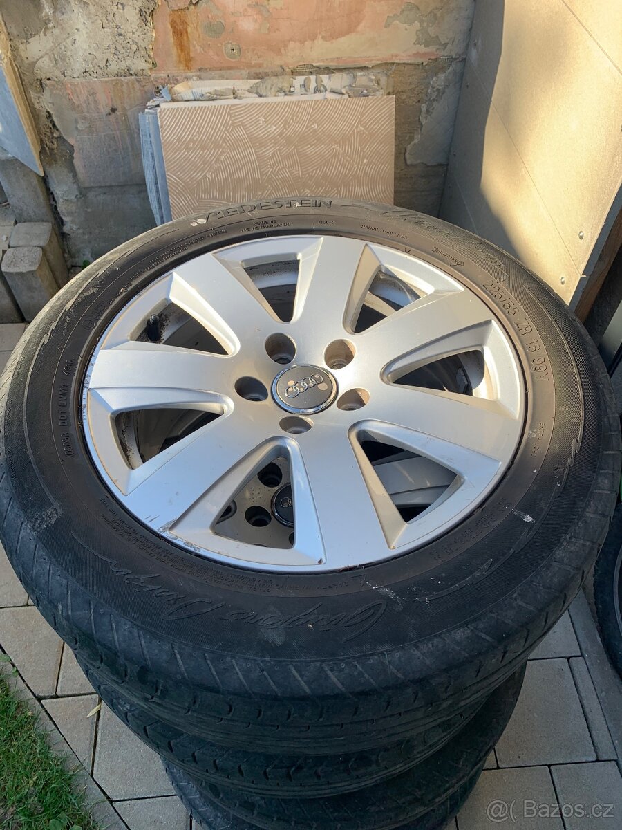 ALU kola 5x112, 225/55 R16 z Audi A6