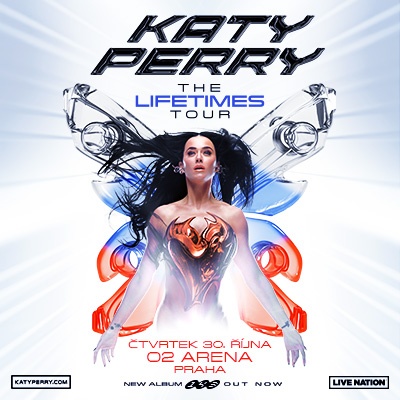 Katy Perry Life Tour Praha 30. 10. 2025 20:00 O2 arena