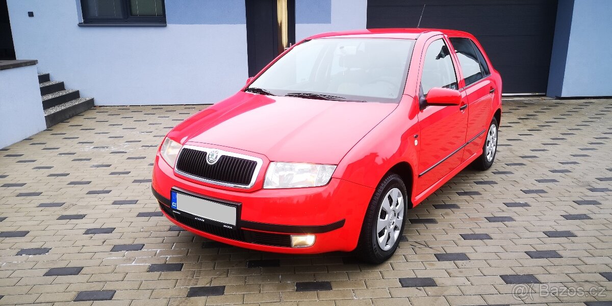 Škoda Fabia 1,4 MPi - 50kw. Slušný stav - Nová STK - COMFORT