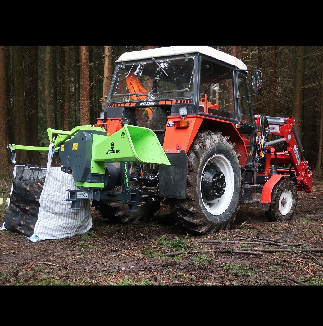 Štepkovac Špalikovac za traktor JIRBO WORKER BIG BAG do120mm