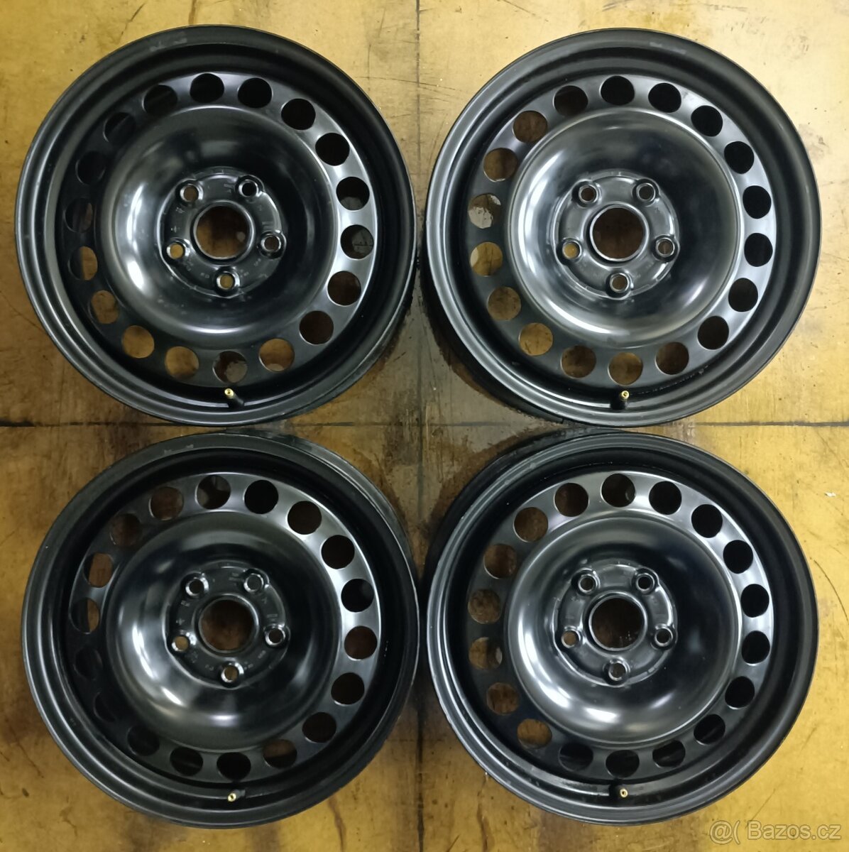 5x112 ET48 6,5Jx16 57,1 plechové disky - originál VW