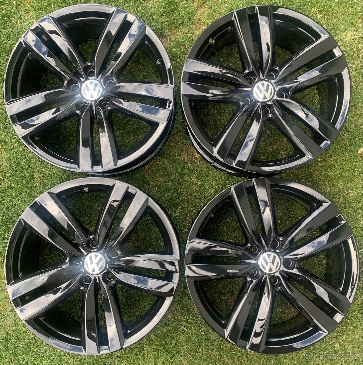 Alu disky Vw 5x112, R18, černé, TOP