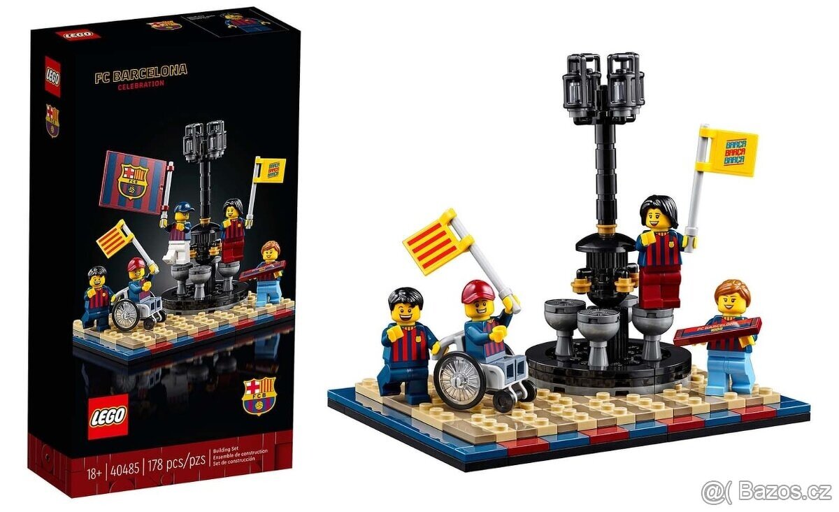 LEGO 40485 FC Barcelona Celebration Oslava FC Barcelony